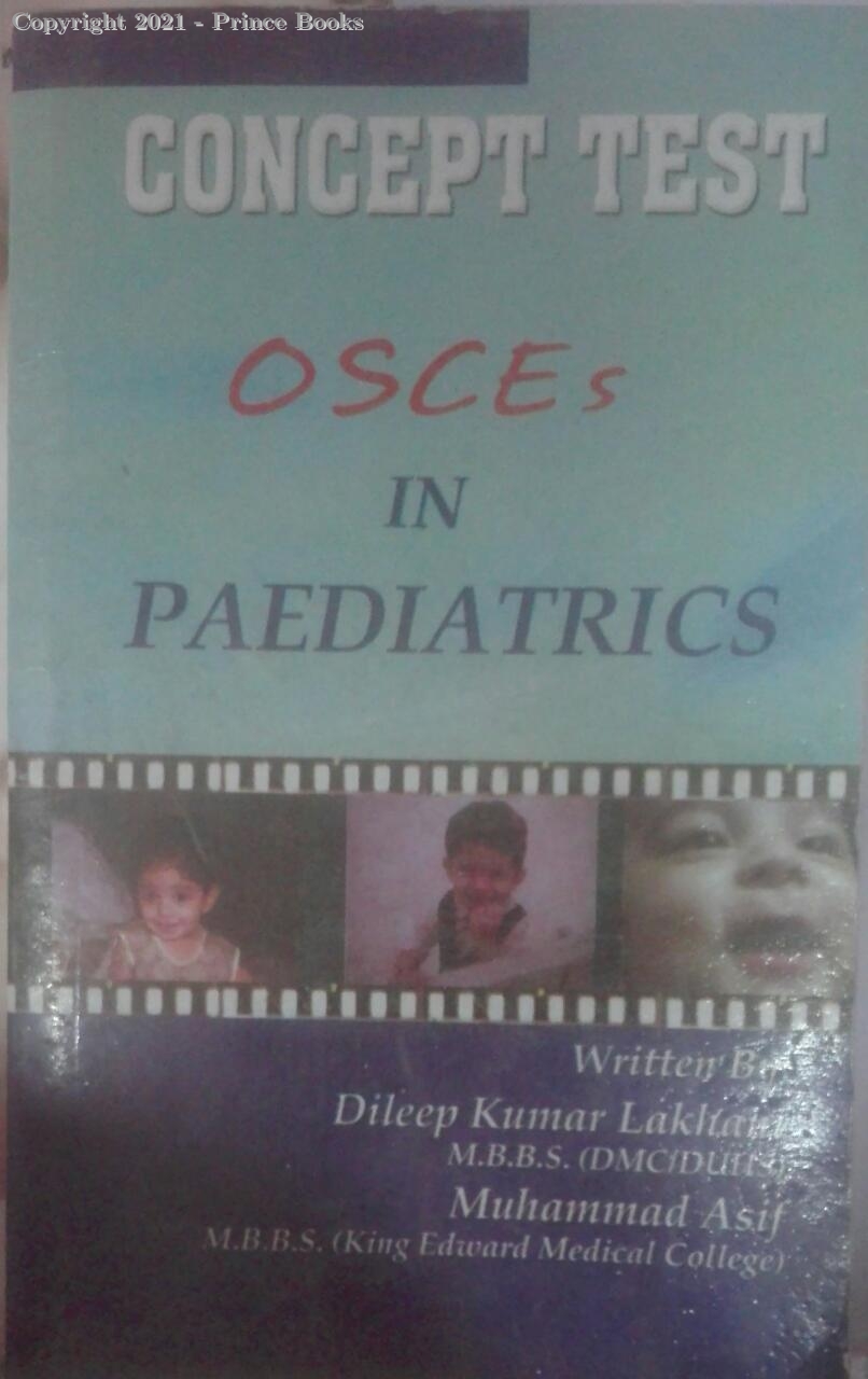 concept test osces in paediatrics, 1e