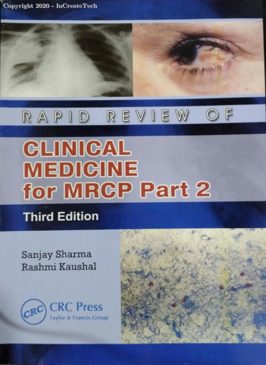 Rapid Review of Clinical Medicine for MRCP Part 2 ,3E