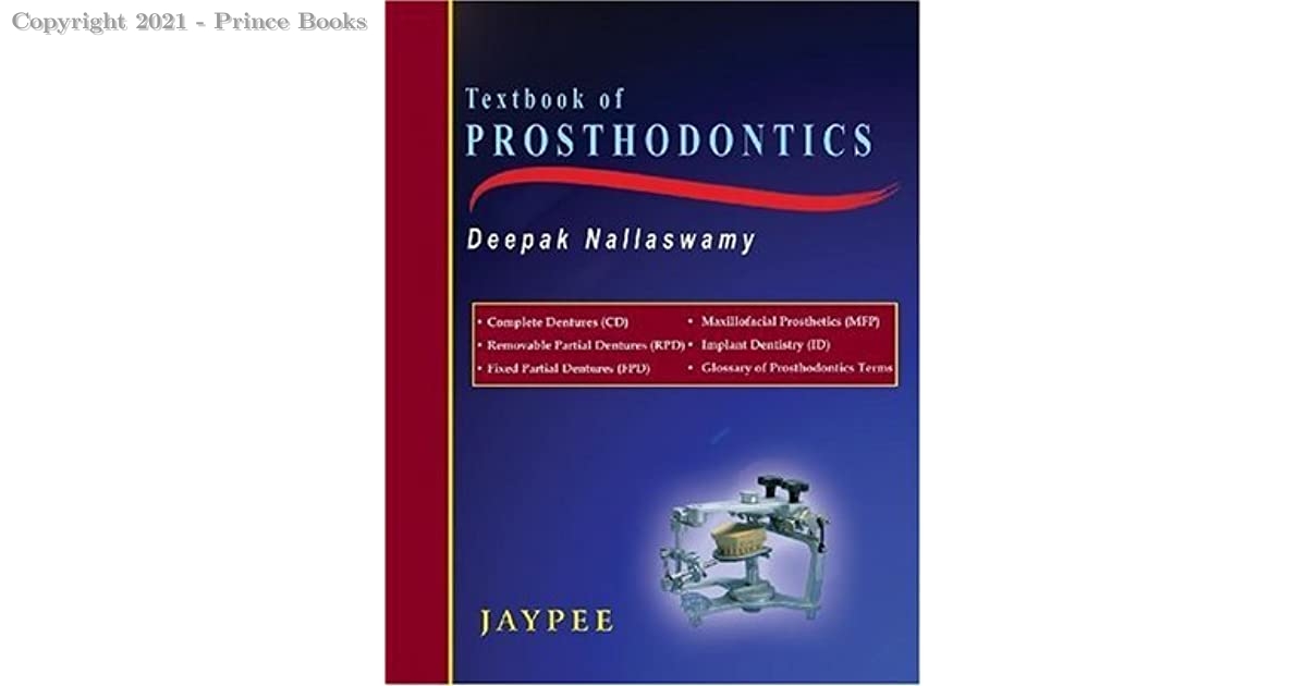 Textbook of Prosthodontics