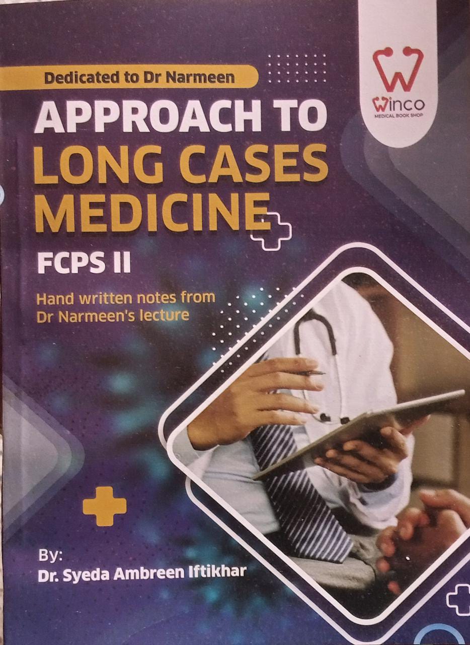 approach to long cases medicine fcps 2, 1e