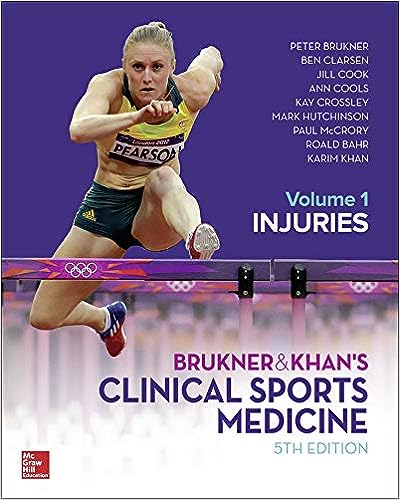 BRUKNER & KHAN'S CLINICAL SPORTS MEDICINE: INJURIES, 2vol set, 5e