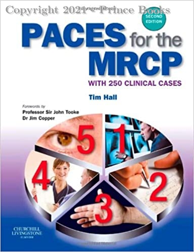 paces for the mrcp WITH 250 CLINICAL CASES ,3E
