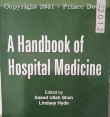 a handbook of hospital medicine, 1e
