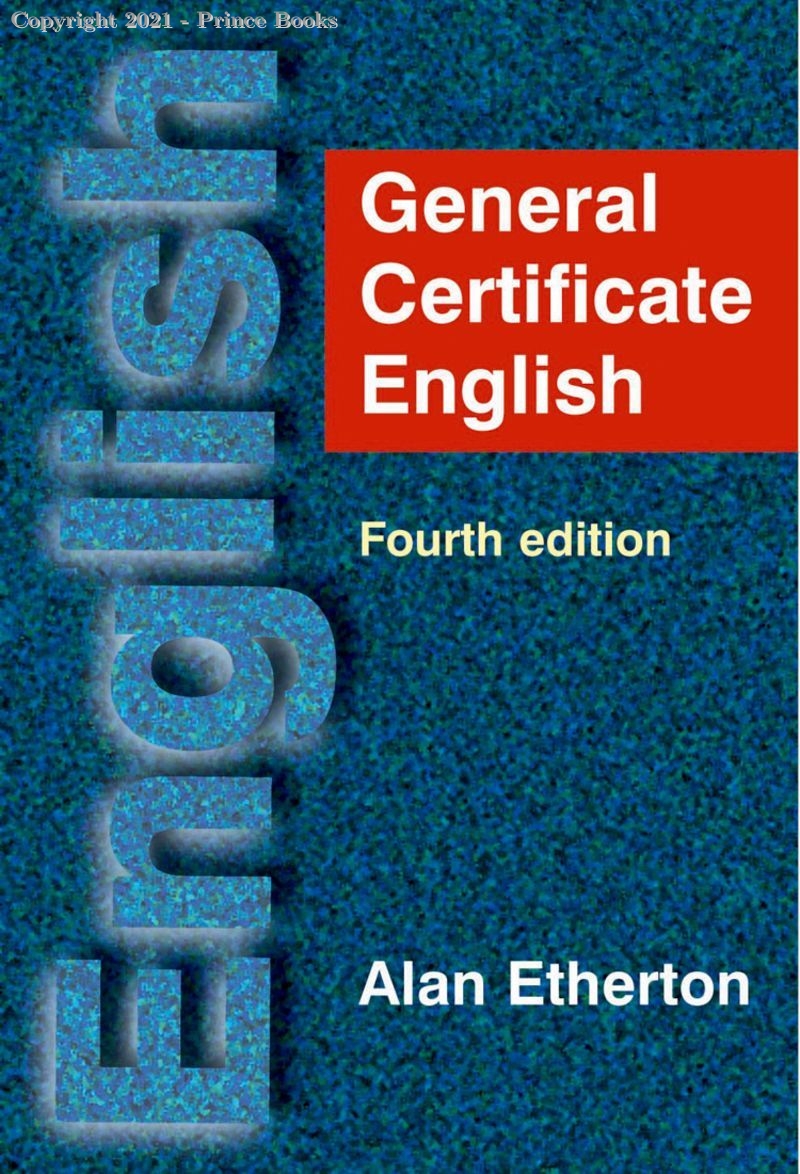 general certificate english, 4e