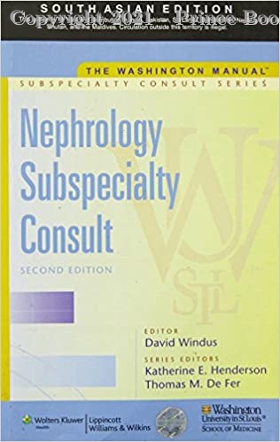 The Washington Manual Nephrology Subspecialty Consult, 2e