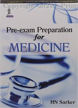 PRE-EXAM PREPATATION FOR MEDICINE