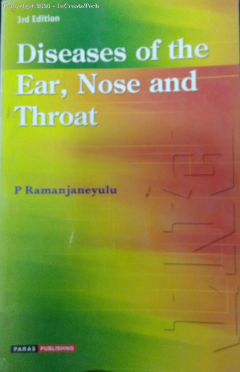 diseases of the ear,nose and throat, 3e