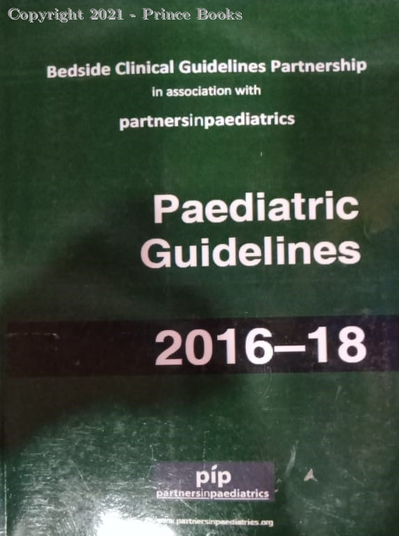 paediatric guidelines 2016-18