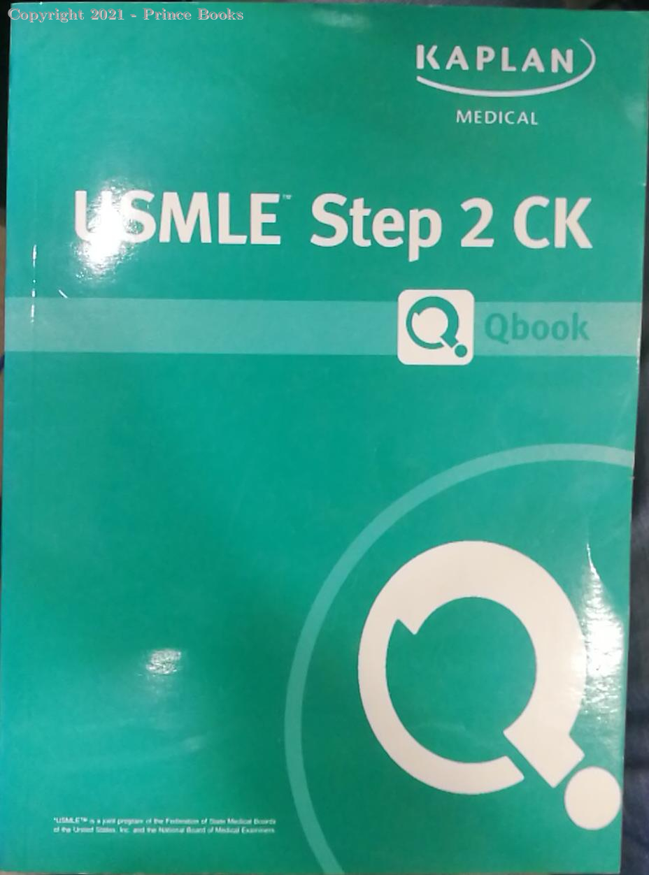 usmle step 2 ck qbook