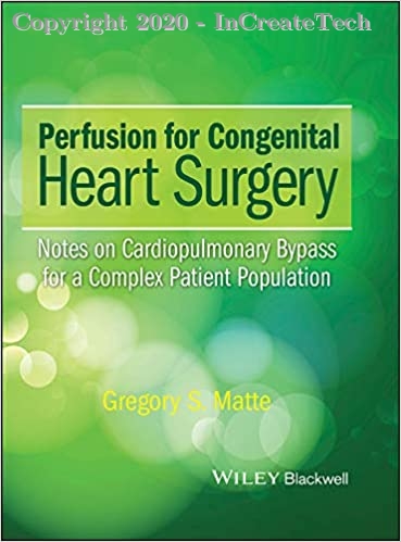 Perfusion for Congenital Heart Surgery, 1e