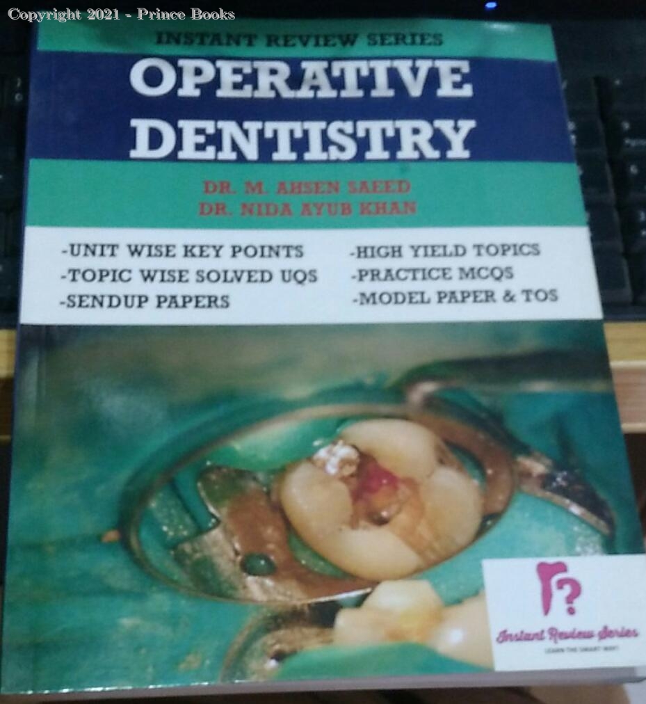 in stant review series operative dentistry