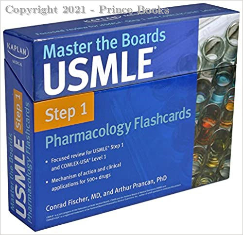 master the boards USMLE step 1 pharmacology flashcard