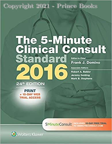 The 5-Minute Clinical Consult Standard 2016 2vol set, 24e