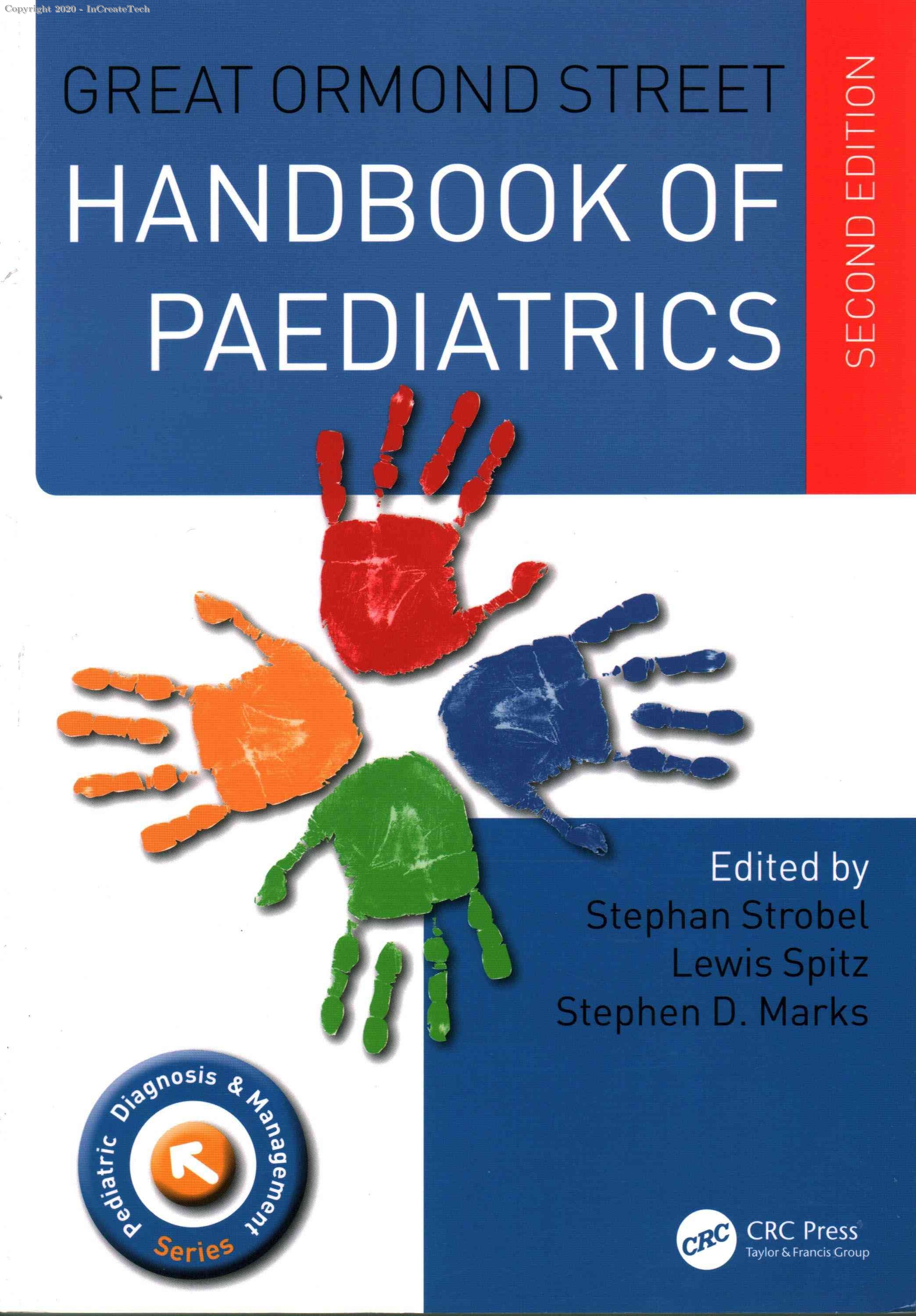 hand book of paediatrics, 2e