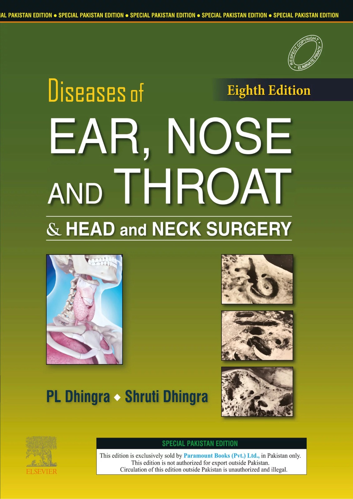 diseases of ear,nose and throat & head and neck surgery, 8e