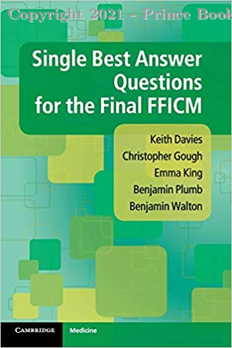 Single Best Answer Questions for the Final FFICM, 1e