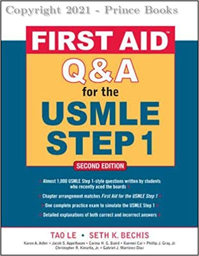 FIRST AID Q&A FOR THE USMLE STEP 1, 2E