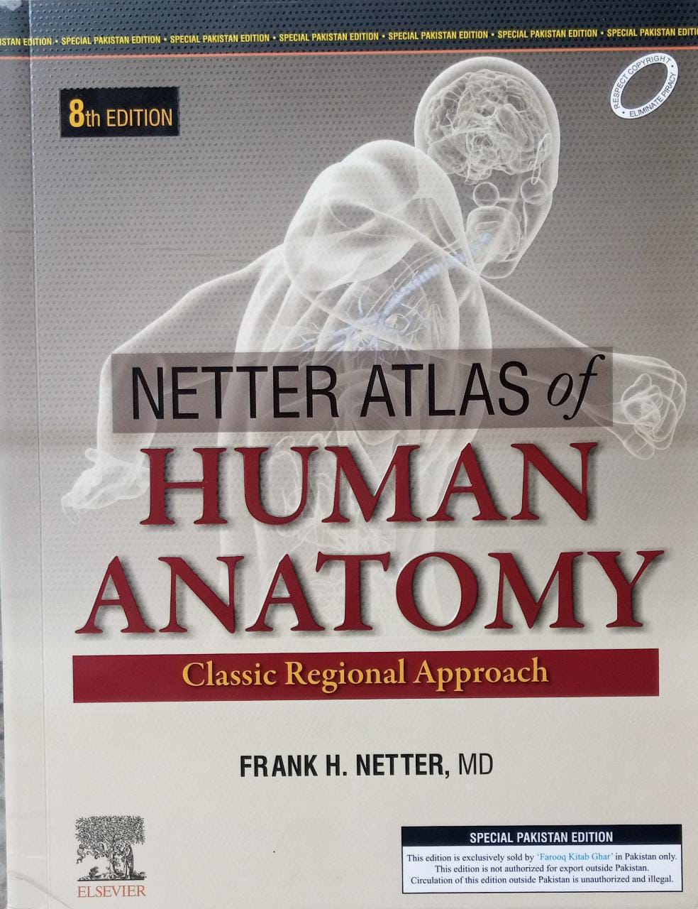 Netter Atlas of Human Anatomy, 8E