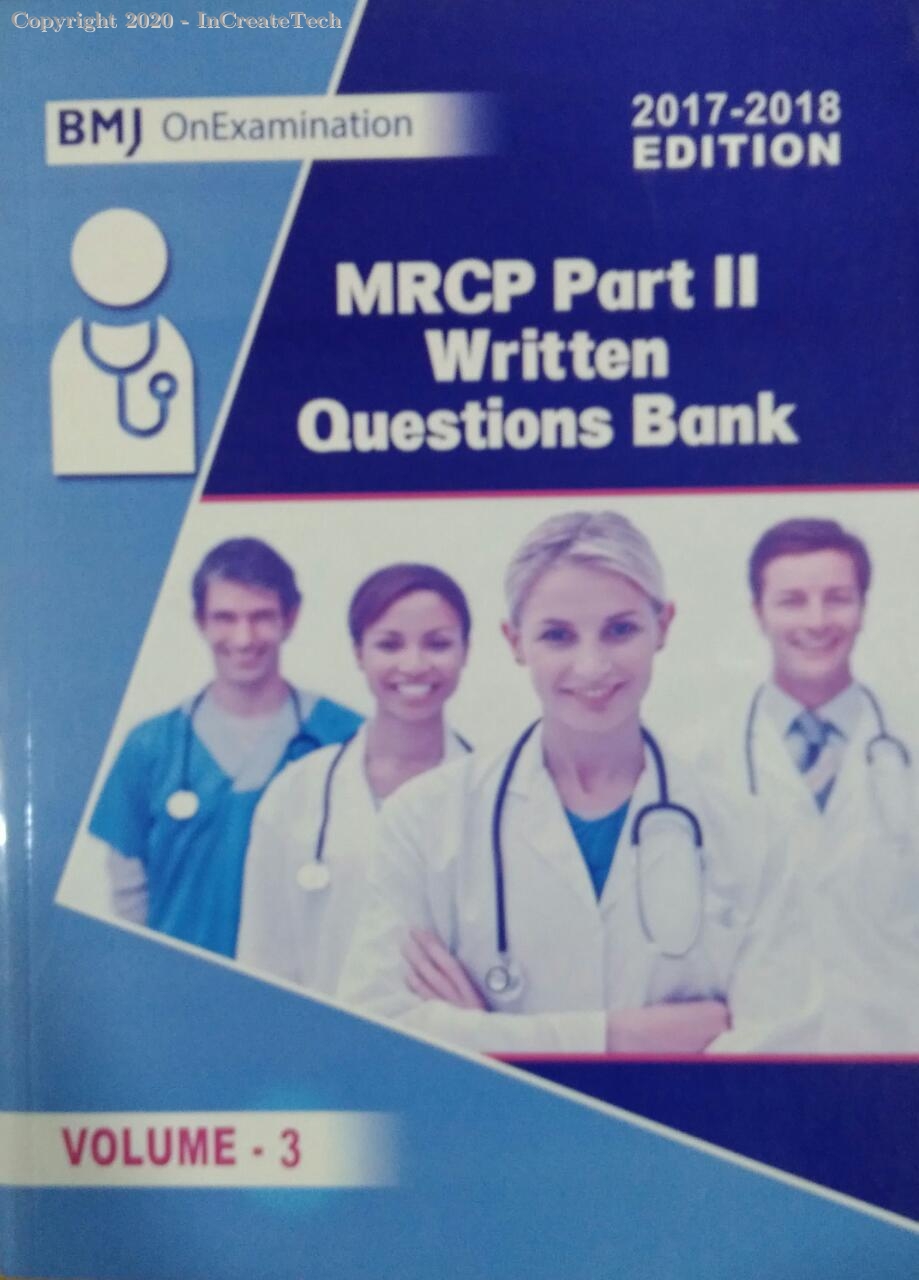 MRCP PART II WRITTEN QUESTIONS BANK 4 vol set