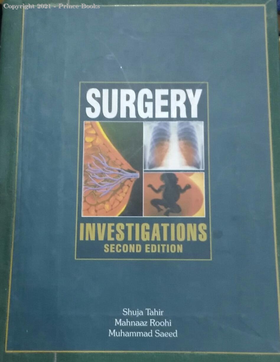 surgery investigations, 2e