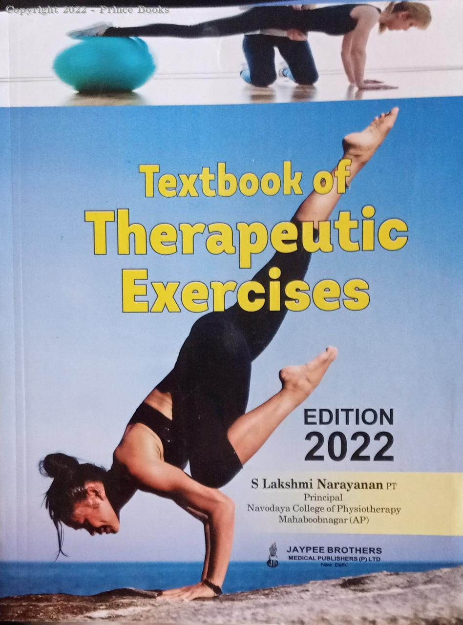 Textbook Of Therapeutic Exercises