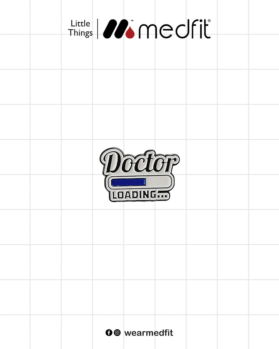 65675995 - DOCTOR LOADING Brooch